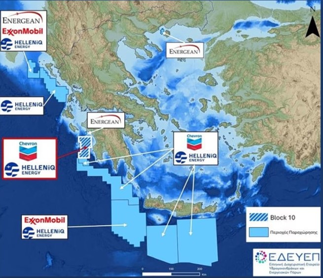 Κίνηση από την Chevron για γεώτρηση στο Block 10